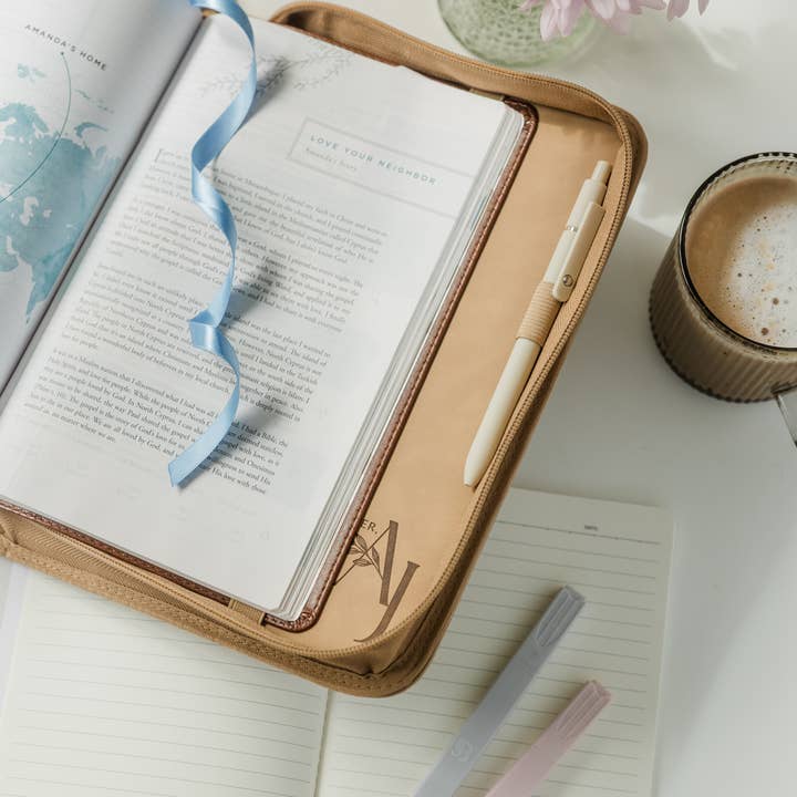 Ever, AJ - Wholesale Bible Cover - Bible Cover, Vegan Leather, Wreath Bible Case, Holy Bible12