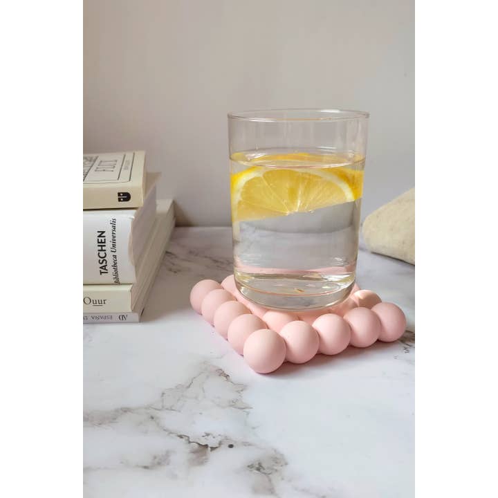 Kndly home - Wholesale Decorative Tray - Bubble Tray. Bubble coasters Pastel colors.6