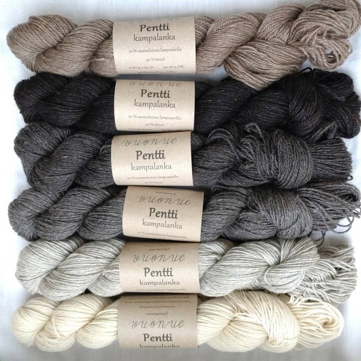 Pentti kamgarnsgarn, ofärgat för wholesale av Vuonue