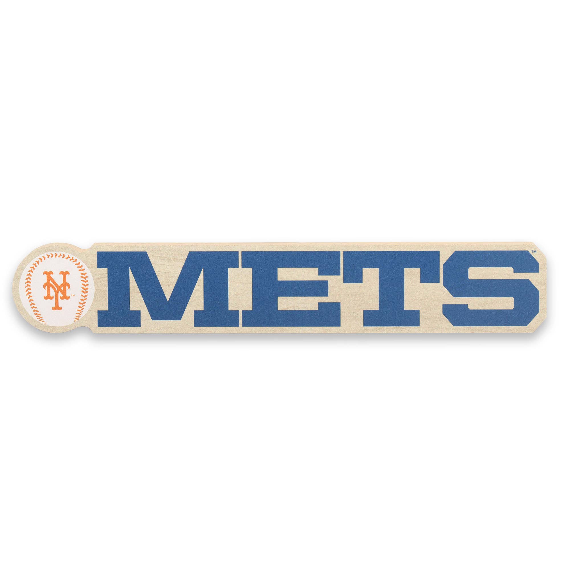 Open Road Brands, LLC - Wholesale Decorative Tabletop Object - New York Mets Team Spirit Logo Decor0