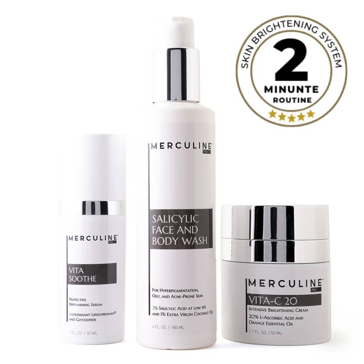 SKIN BRIGHTENING SYSTEM for wholesale by MERCULINE