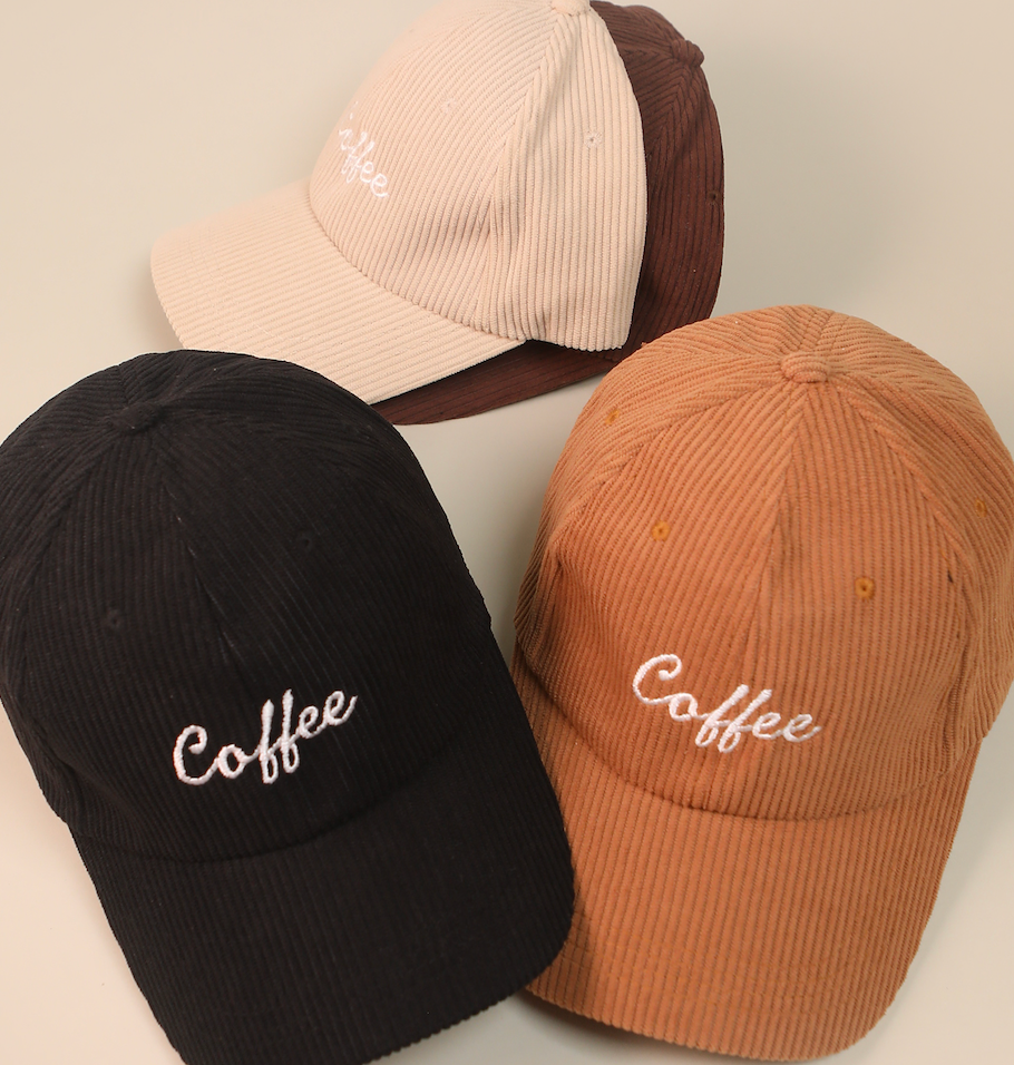 LoveLina - Wholesale Baseball Cap - Women's - Coffee Corduroy Baseball Cap (JOFFEE)5