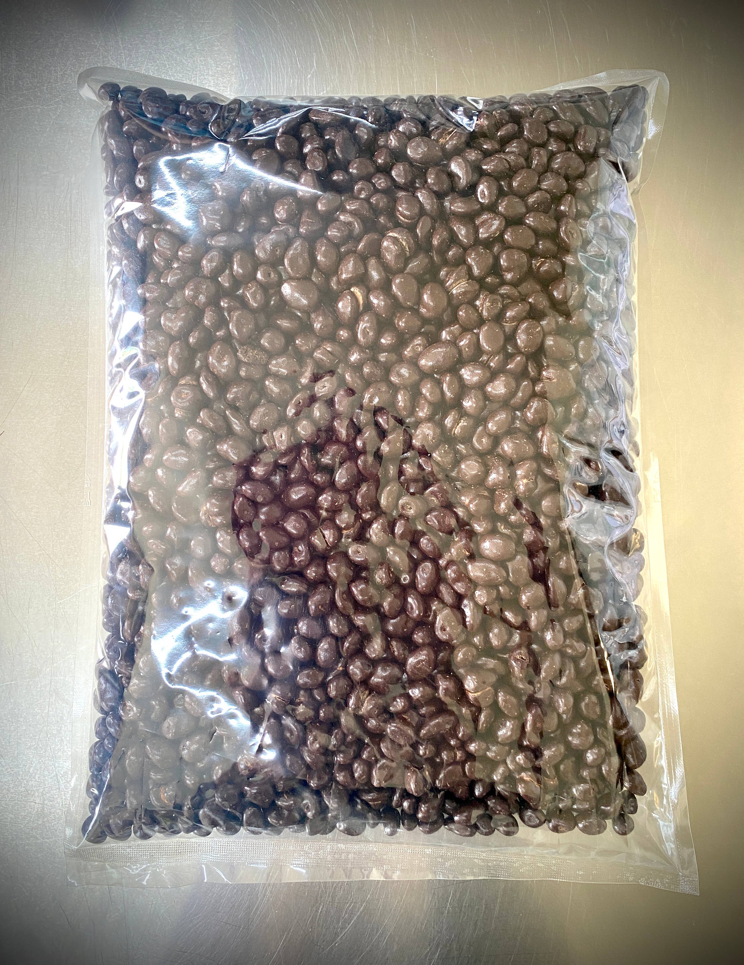 Cocoripop - Wholesale Chocolate Covered Sweets - Dark chocolate raisins (1Kg bulk)2