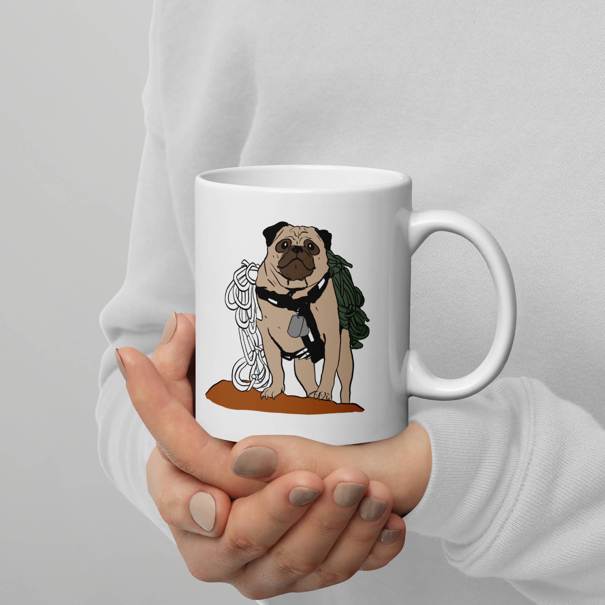 Club No-Kill 2027 Coffee Mugs - Wholesale Coffee Mug - Vinny the Pug Coffee Mugs              14