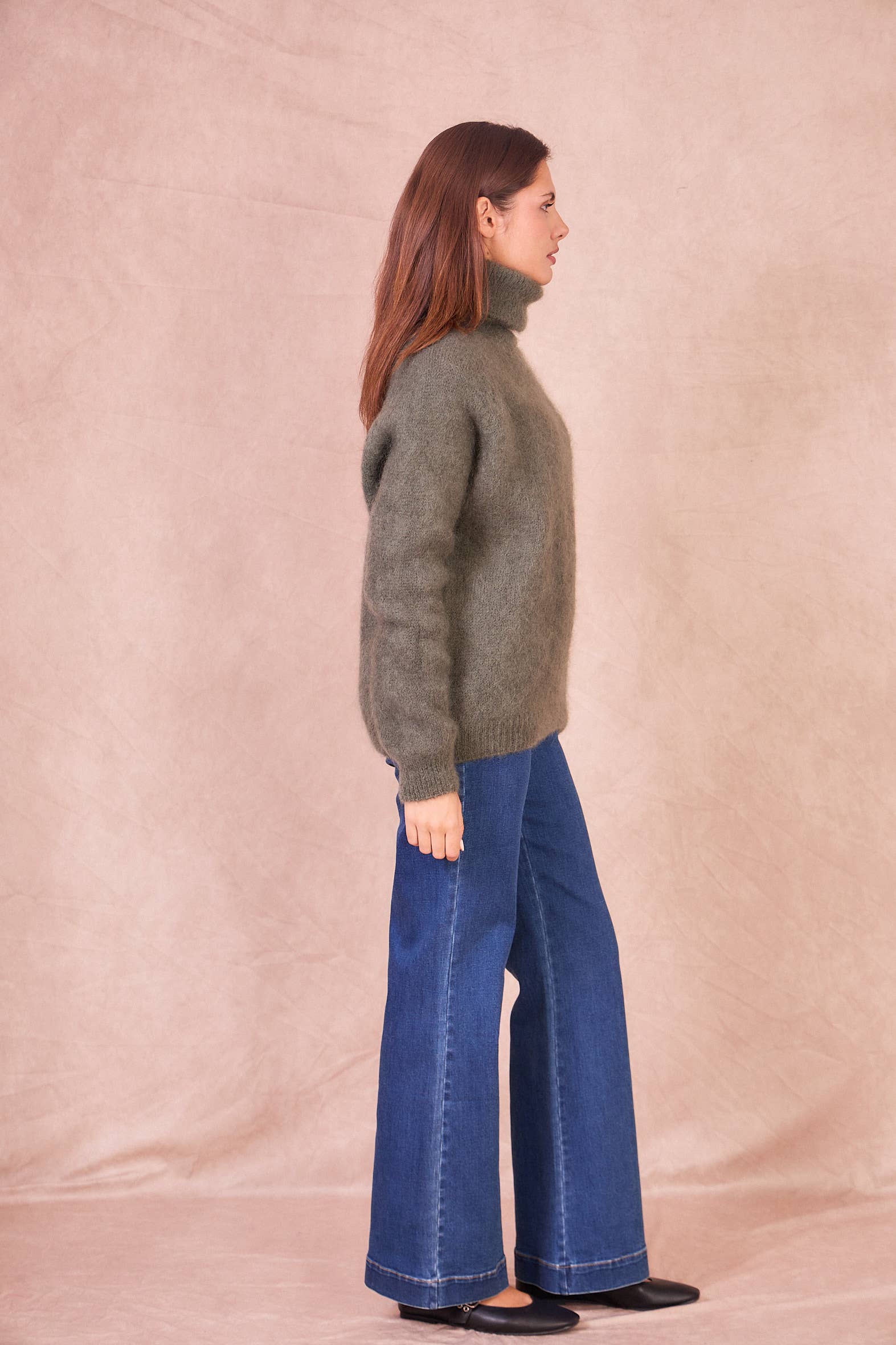 Calie Paris – Großhandel Strickpullover – Damen – Rollkragenpullover5