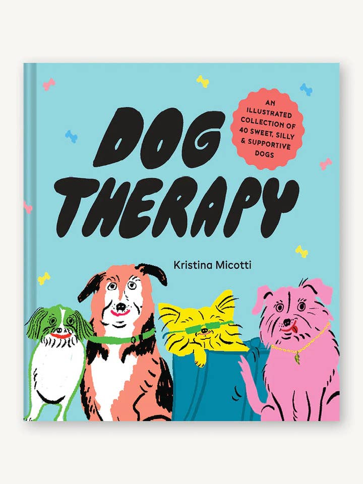Dog Therapy Book for wholesale by Kristina Micotti