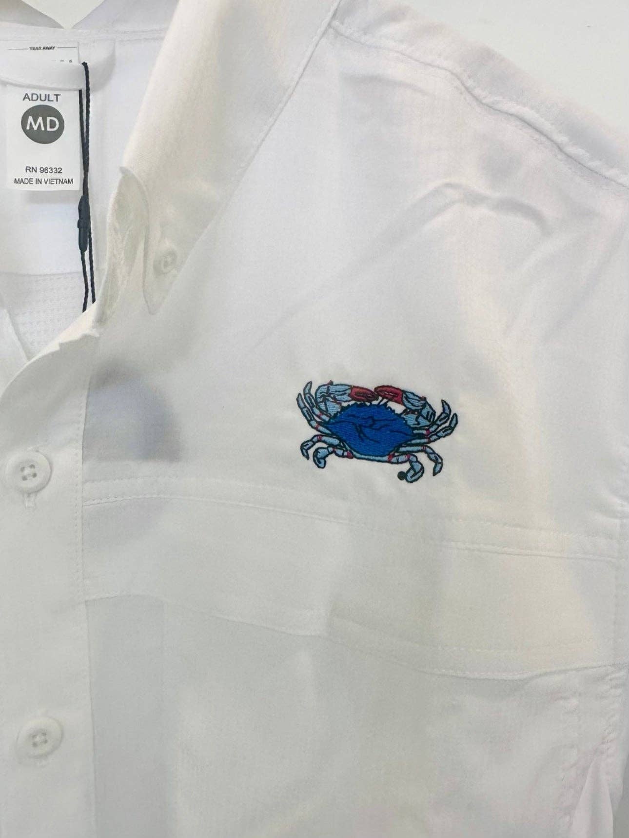 WHEREable Art, LLC – wholesale Buttoned-down shirt – Unisex – Men's Sun Protection Fishing Shirts 3