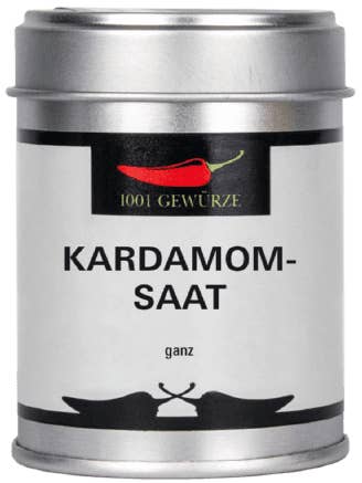 Semi di cardamomo interi per la vendita all'ingrosso da parte di 1001 Gewürze