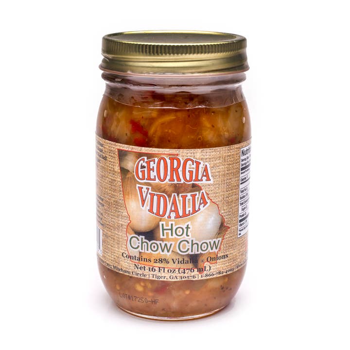 Vidalia Onion Mild Chow Chow for wholesale by Hillside Orchard Farms