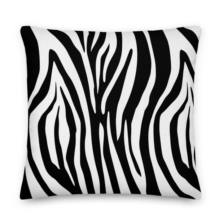 WHITE TIGER - (2) 22" x 22" Dbl. Sided Print Pillows (Copy) for wholesale by MODERN ART LAS VEGAS