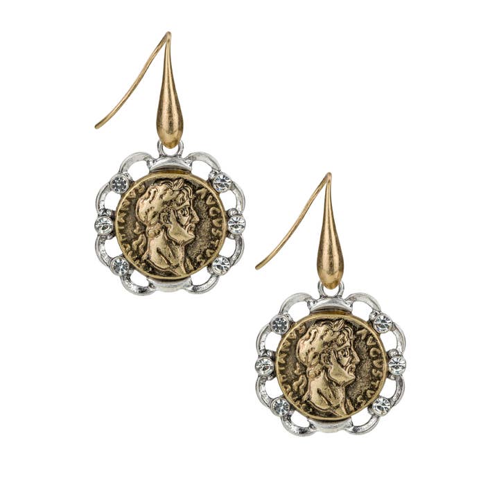 Patricia Nash Weltreisender Münzohrringe für den Großhandel von Patricia Nash