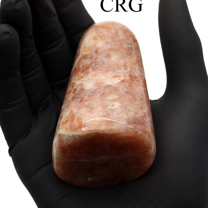 QTY 1 - Sunstone Freeform/Boulder / 3-5" Avg for wholesale by Crystal River Gems LLC