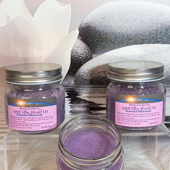Spirit Vibe World LLC - Wholesale Body Scrub/Exfoliant - Peaceful Moments Body Scrub1