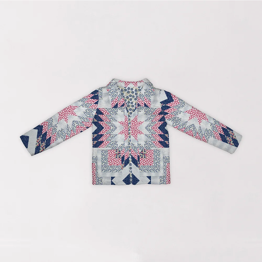 Ida Mae Home - Venta al por mayor Chaqueta - Mujer - Chaqueta Acolchada Patchwork Americana de Adeline5