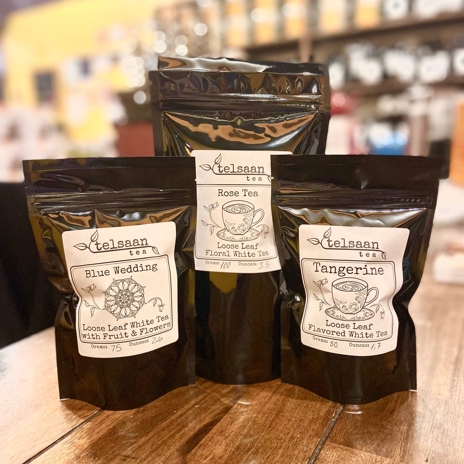 Telsaan Tea - Wholesale Loose Tea - Mango White Tea1