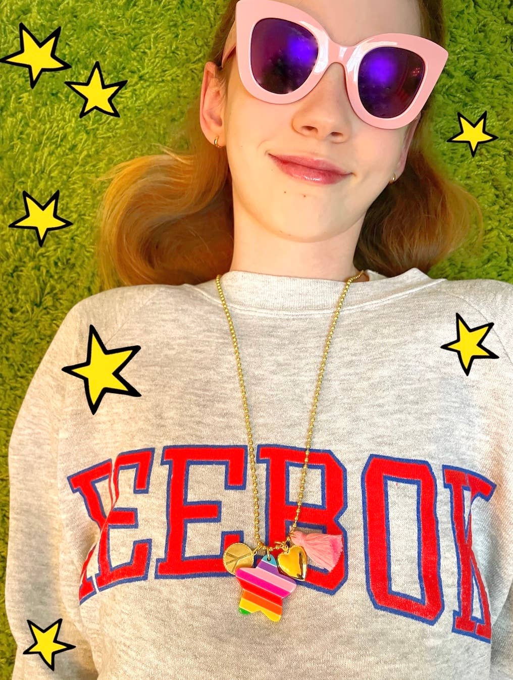 Gunner & Lux - Vente Collier – enfant - Collier Charms Amour & Paix5