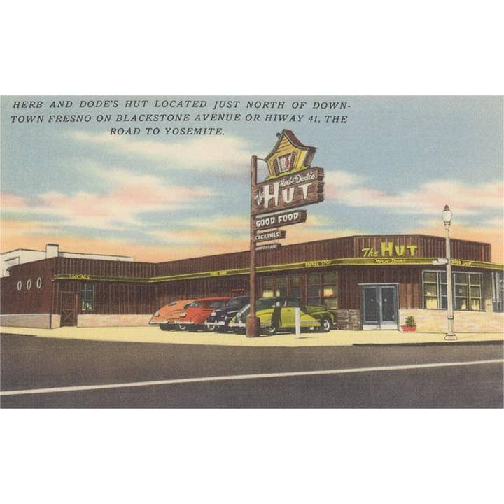 Found Image Press - Wholesale Postcard - Postcard RD-196 Herb and Dode's Hut