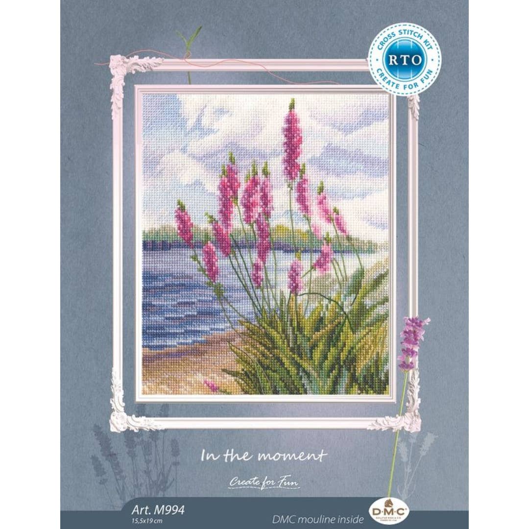 RTO&Collection D'Art (RTO Baltic OU) - Wholesale Embroidery/cross-stitch supplies - Cross Stitch Kit RTO Counted Wildflowers Landscape M9941