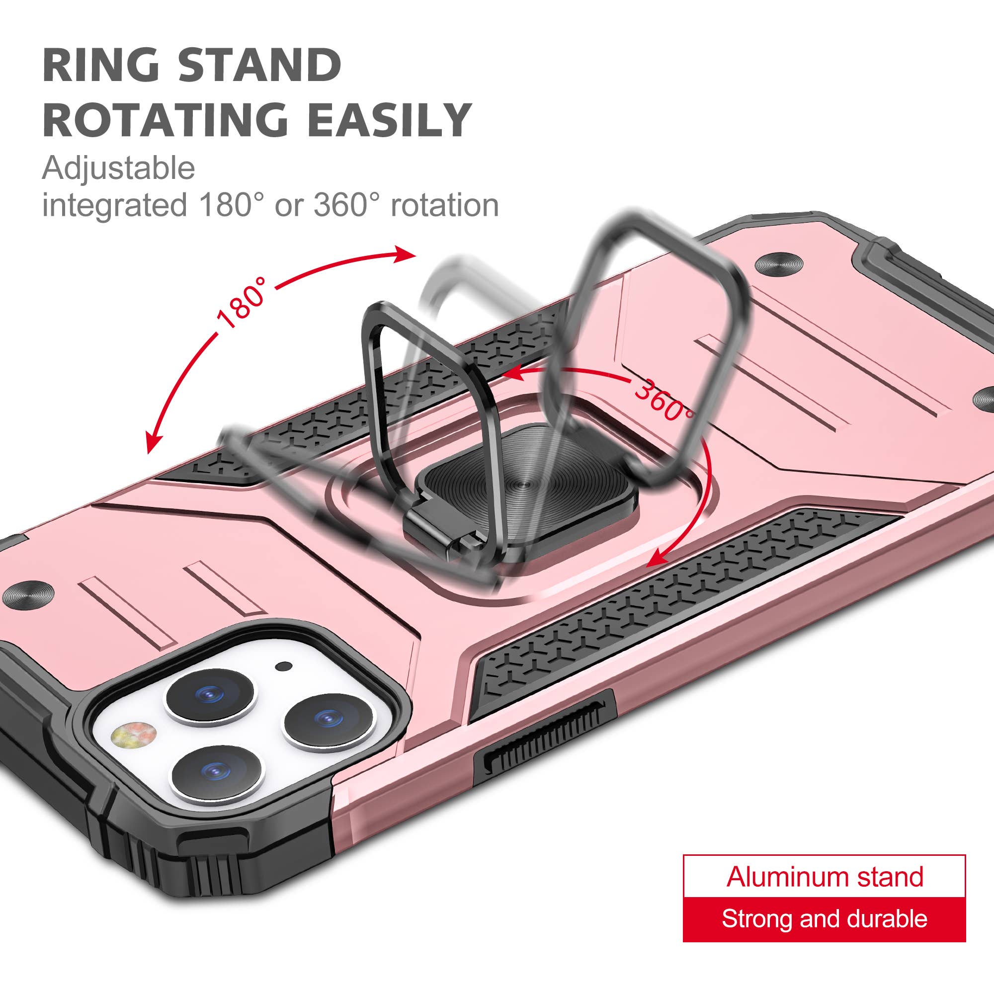 LOOKA - Dress Your Case – wholesale Phone case – Women’s – Hybrid Armor Phone Case with magnetic Ring Holder7