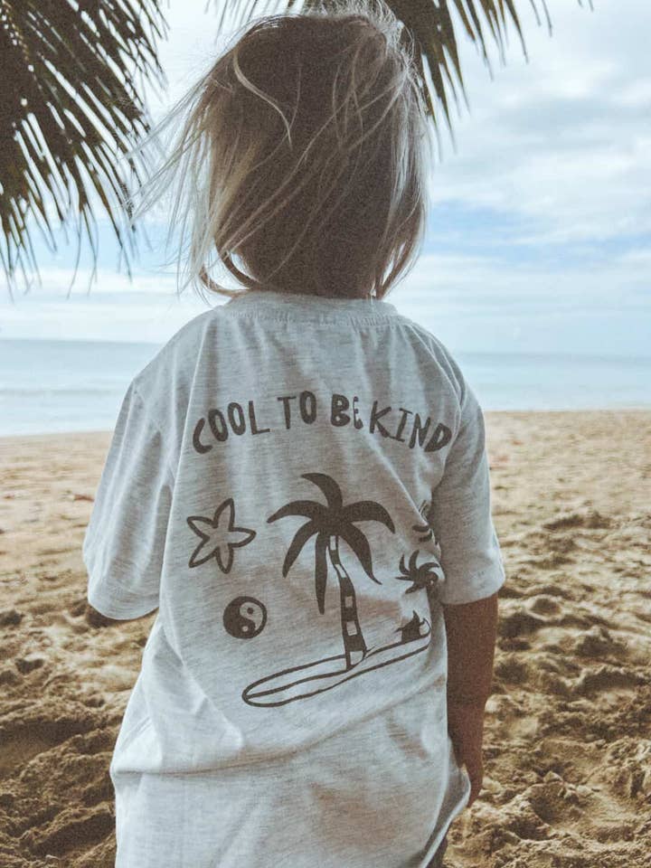 Cool to be Kind Kids Tshirt for wholesale by SAND N SALT KIDS