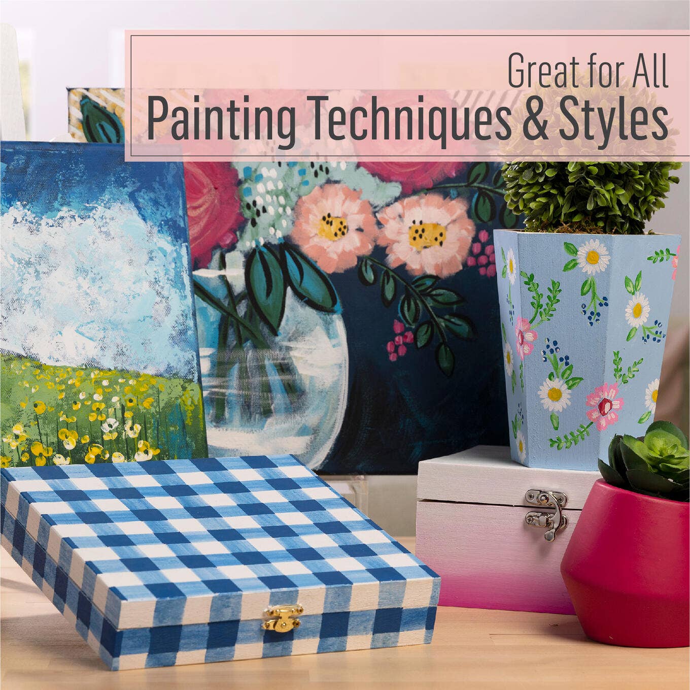 Plaid Crafts - Wholesale Acrylic Paint - FolkArt ® Matte Acrylic Colors - 8 oz and 16 oz48