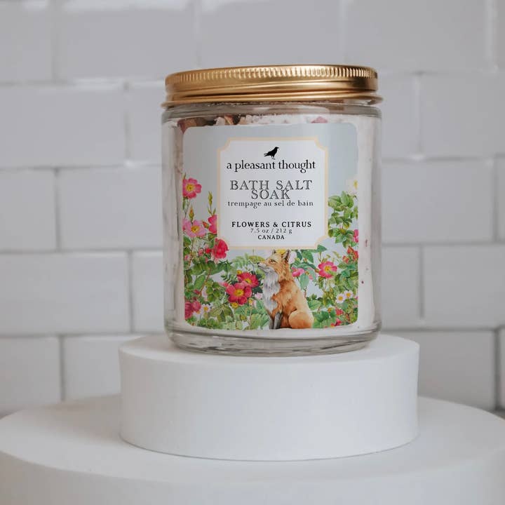 A Pleasant Thought - Wholesale Bath Soak/Milk - FLOWERS & CITRUS | BATH SALT SOAK1