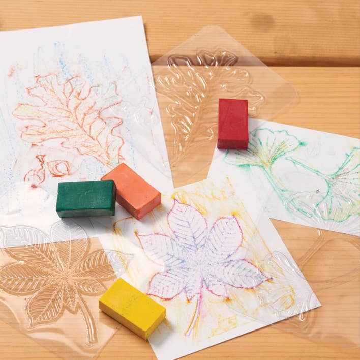 Plaques de frottement de feuilles – Fournitures d'apprentissage pratique pour la vente par Roylco