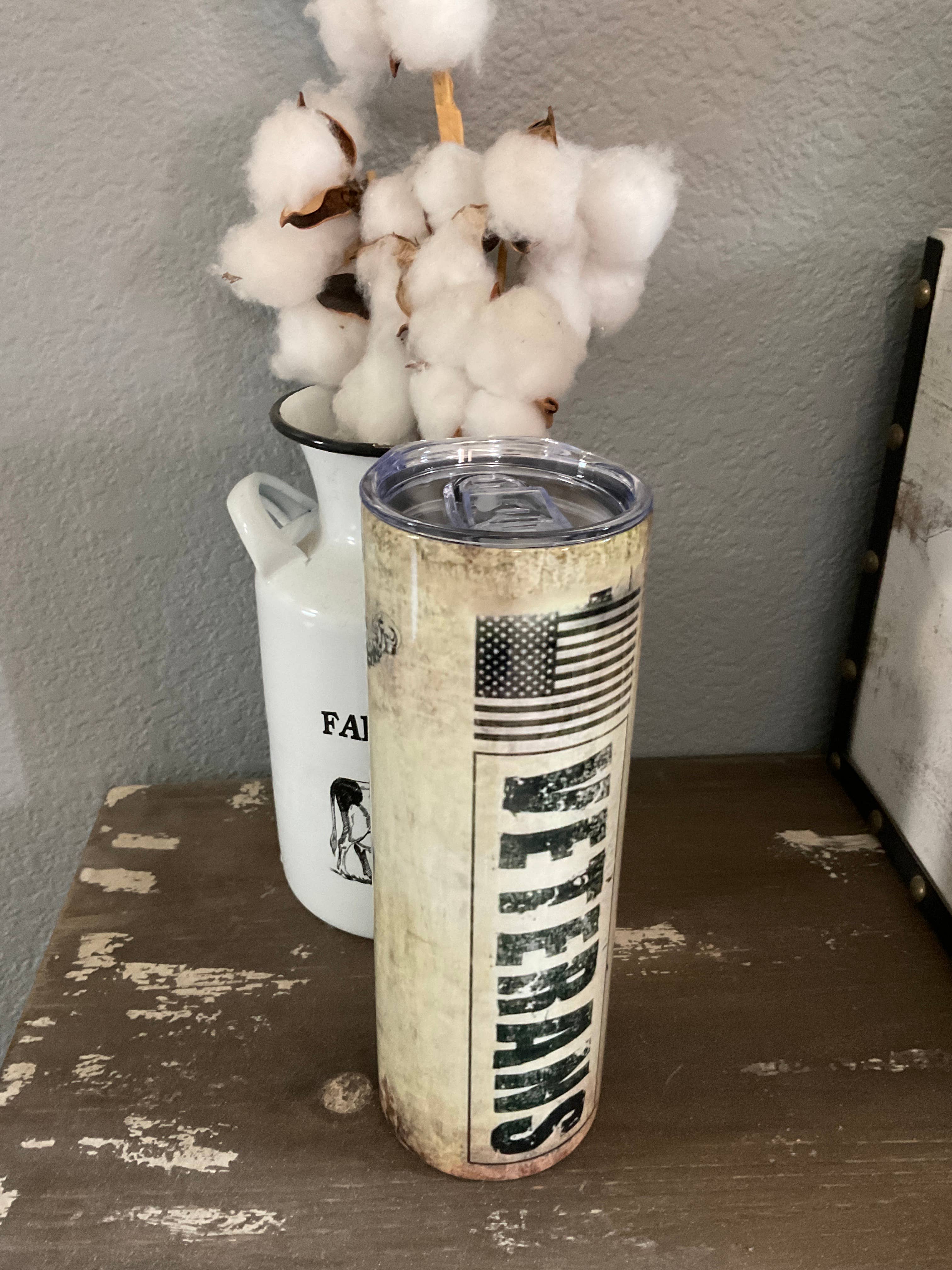 Farm Life Crafting - Wholesale Insulated Mug/Tumbler - Veterans 20oz Tumblers3