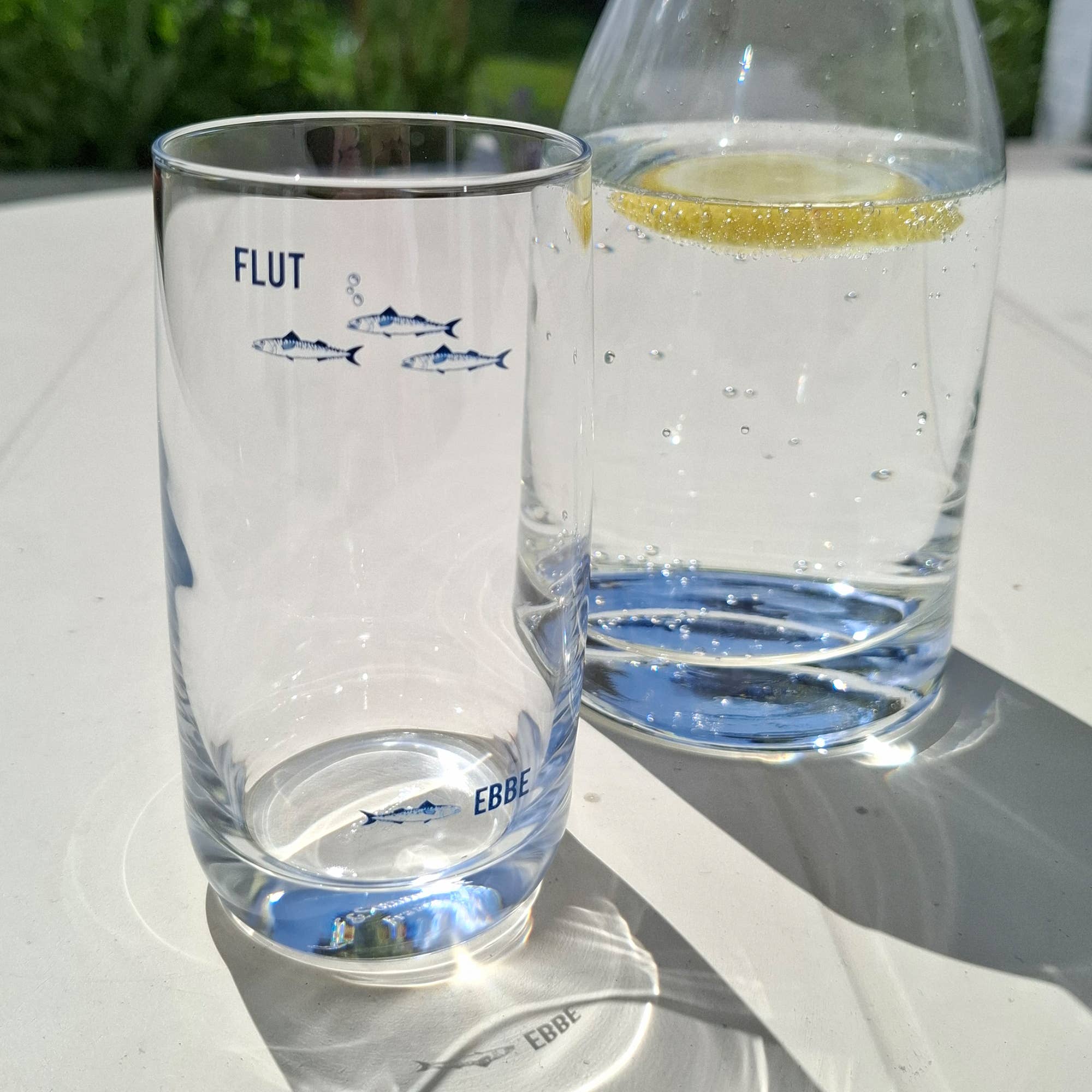 Bow & Hummingbird – Großhandel Trinkglas/Tasse – Kristallglas, Longdrinkglas "Ebbe & Flut" made in EU5