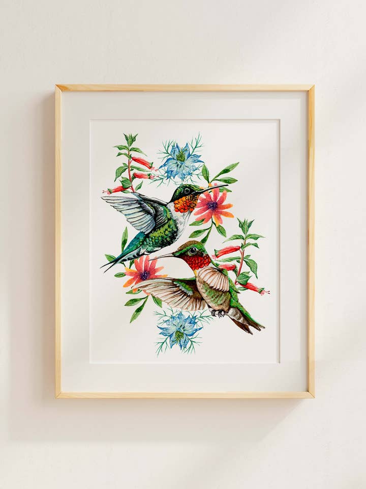 The hummingbirds for wholesale by Sarah Choquette Scott Artiste