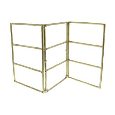 HomArt - Wholesale Jewelry Stand & Display - Maddox Forged Iron Jewelry Hinged Display - 9 - Brass0