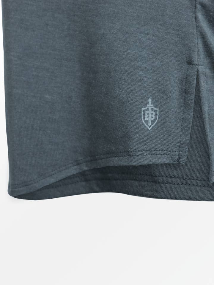 Eucalyptus Mesh Tee - Black for wholesale by Bamtech