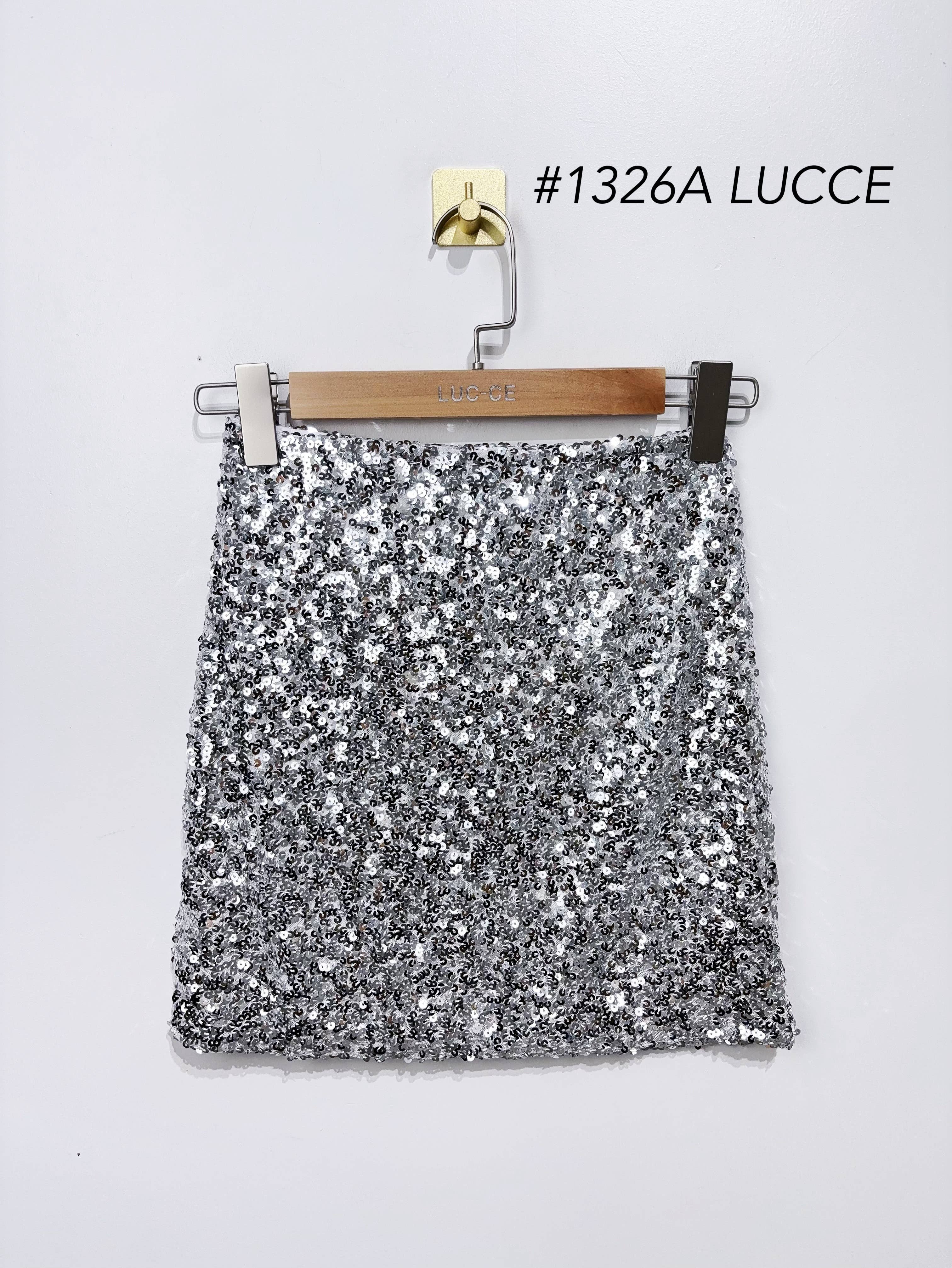 LUCCE - Wholesale Skirt - Women's - Sequin skirt - 1326A0