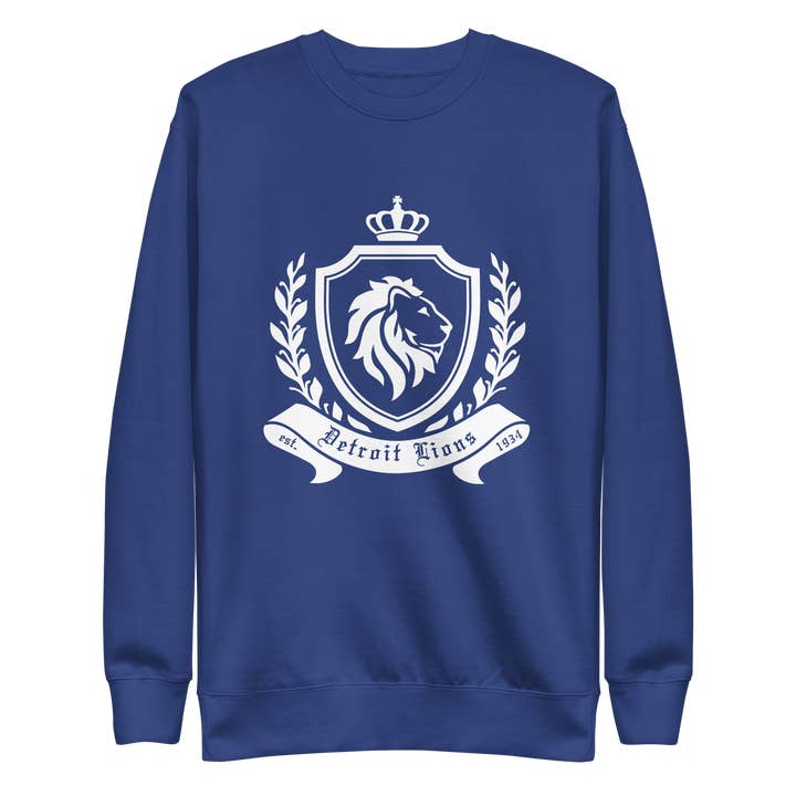 Sara Lutz Art - Wholesale Graphic Sweatshirt - Unisex - Lions Crest Sweatshirt2