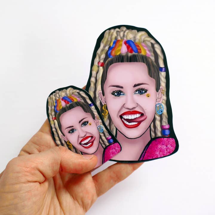 Miley Cyrus magnet, celebrity merch, Miley Curus fan gift and other Purchase Wholesale miley. Free Returns & Net 60 Terms on Faire trending on Faire.