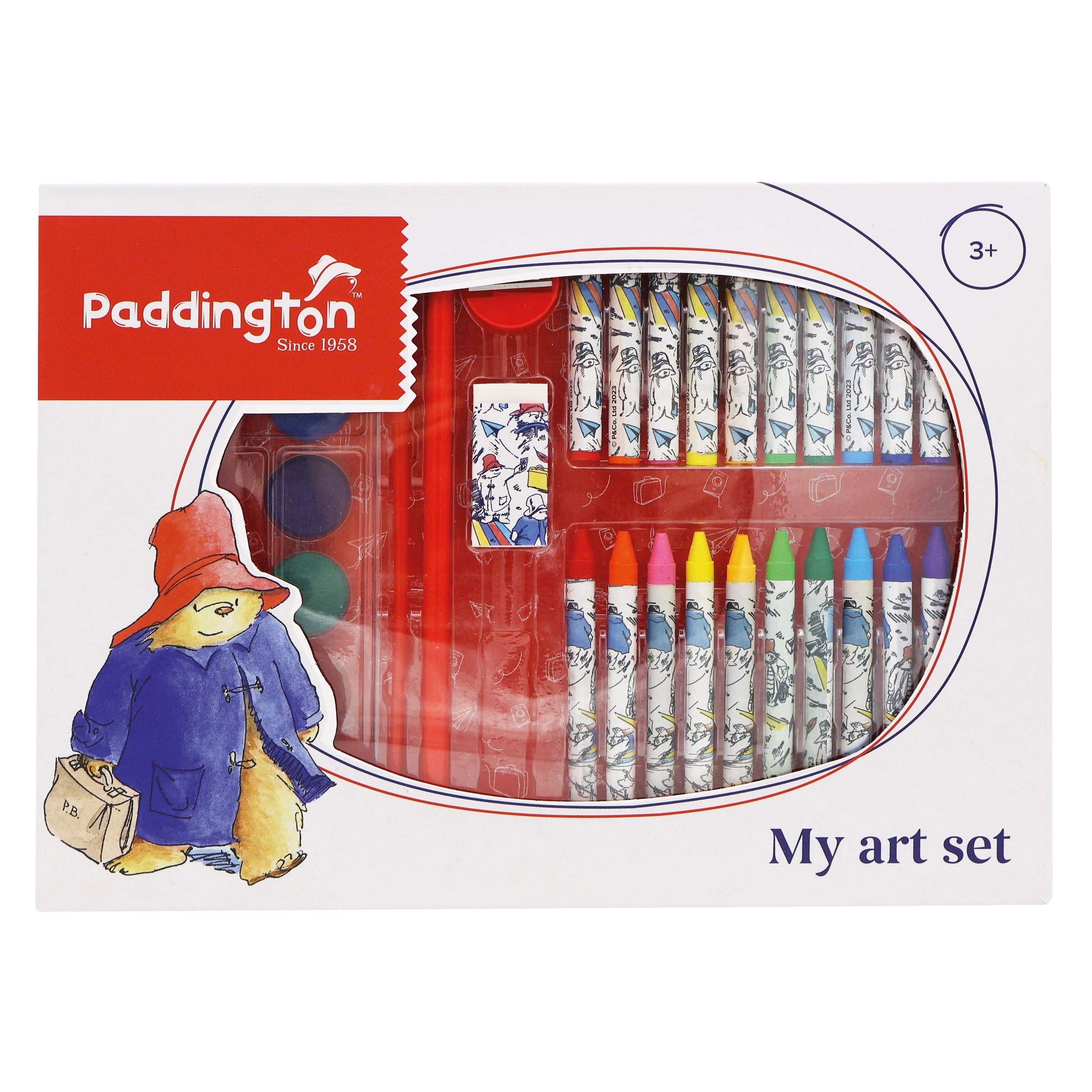 Robert Frederick Ltd – wholesale Konstset - Barn och baby – Paddington Barnens 42-delars konstset0
