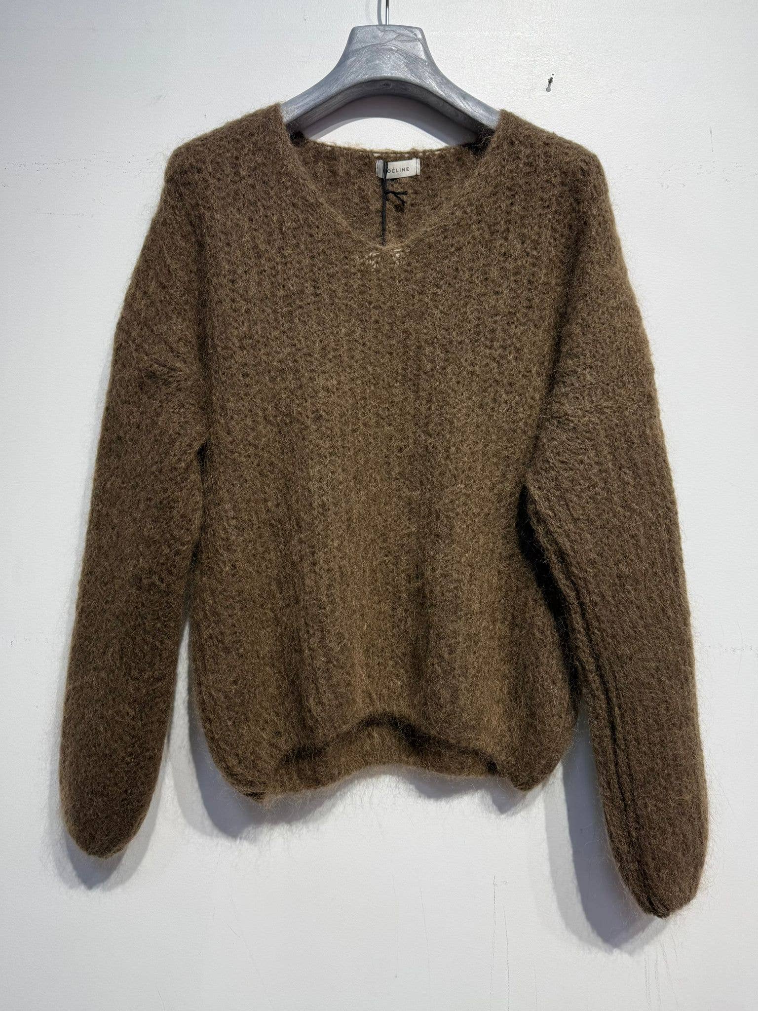 NOELINE - Wholesale Gebreide trui - Kinderen - Oversized trui van 40% kinder mohair18