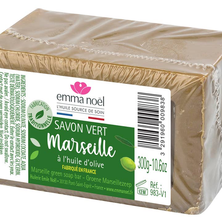 Sabonete verde Marselha sem óleo de palma 300g por atacado de EMMA NOEL