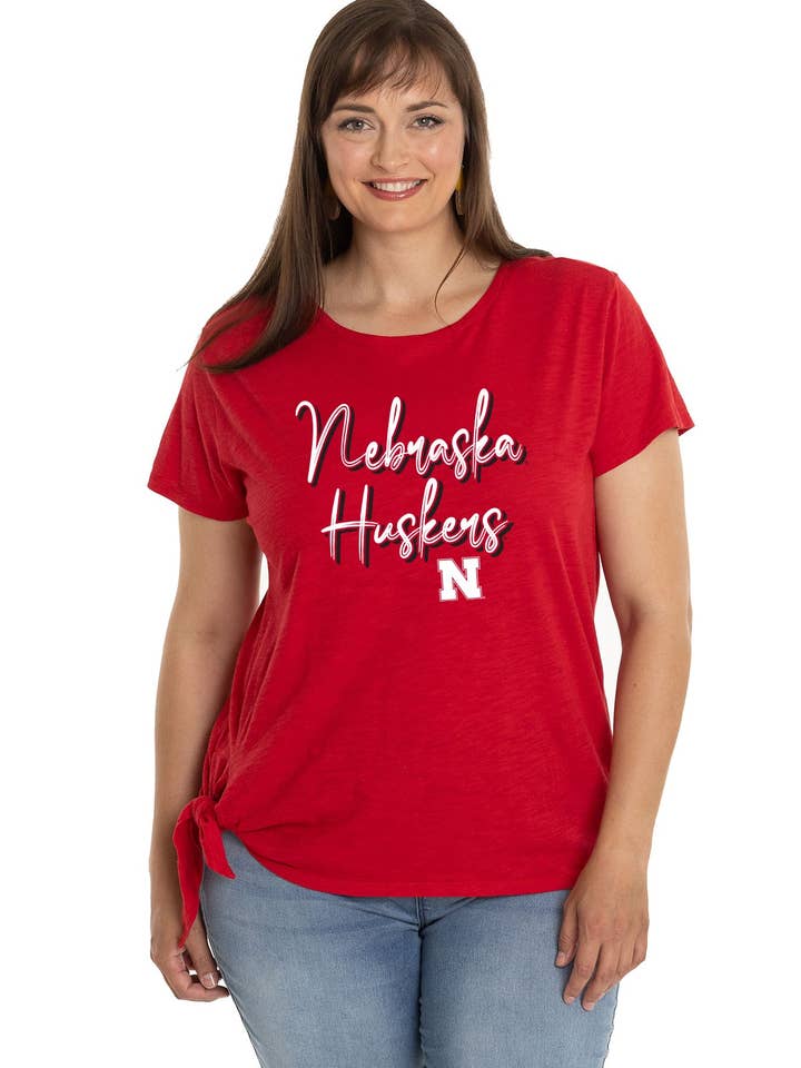 Nebraska Huskers Sophie Tee for wholesale by Flying Colors Apparel