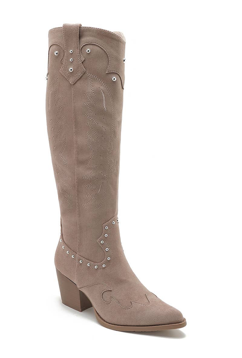 Joia Paris - Wholesale Cowboy Boots - Women's - WZ-95 HEELED AND STUDDED COWBOY BOOTS10