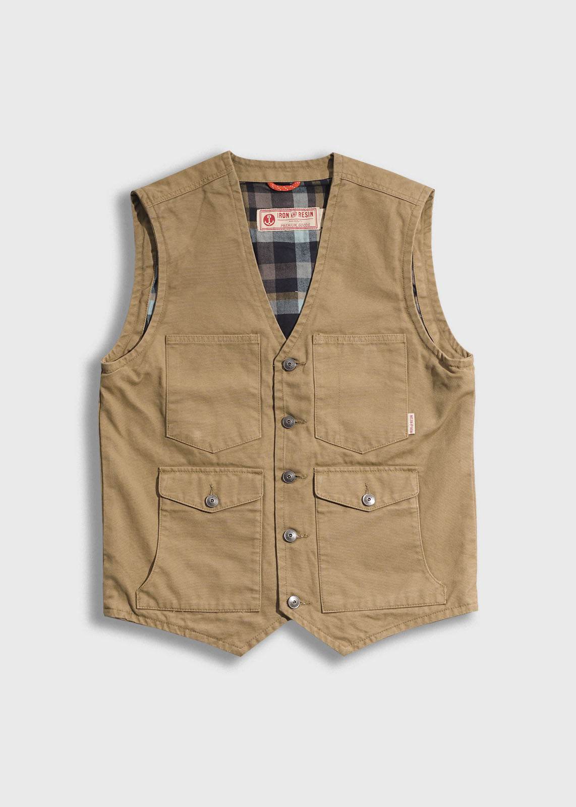 Iron & Resin – wholesale Outerwear Vest - Men’s – Bronco Vest1