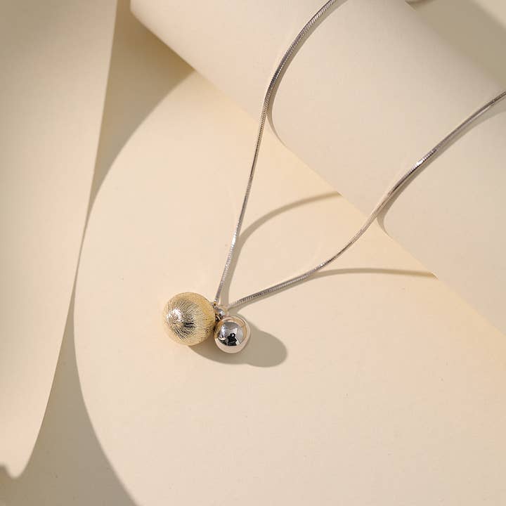 Y-Pearl Pendant Lariat Necklace for wholesale by La Solana Design