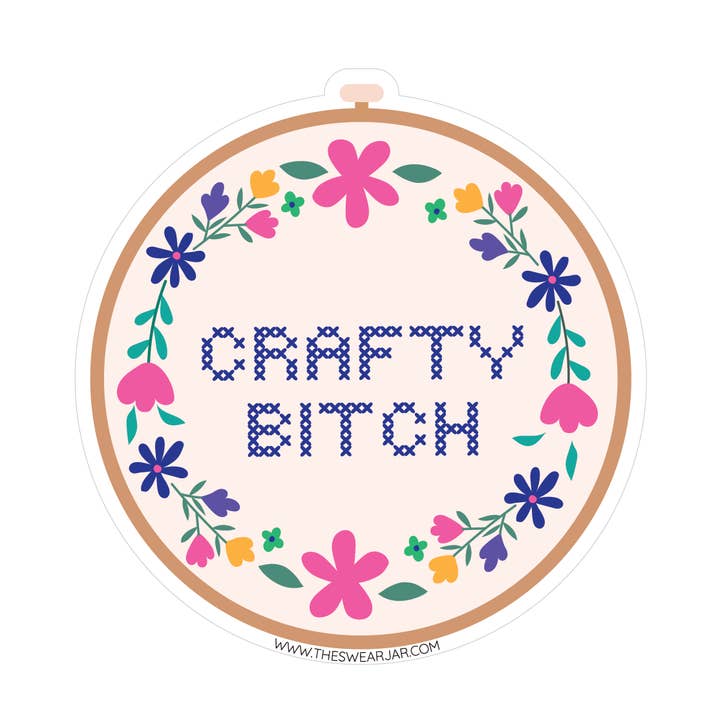 Vinil Crafty Bitch por atacado de The Swear Jar