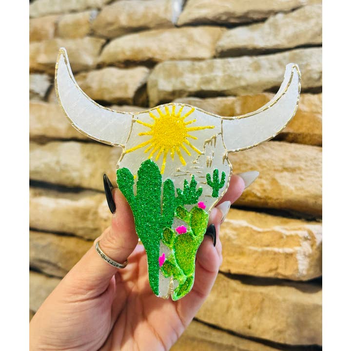 Sassy Fras Couture - Wholesale Car Freshener - Women's - Arizona Steer Skull Car Freshie4