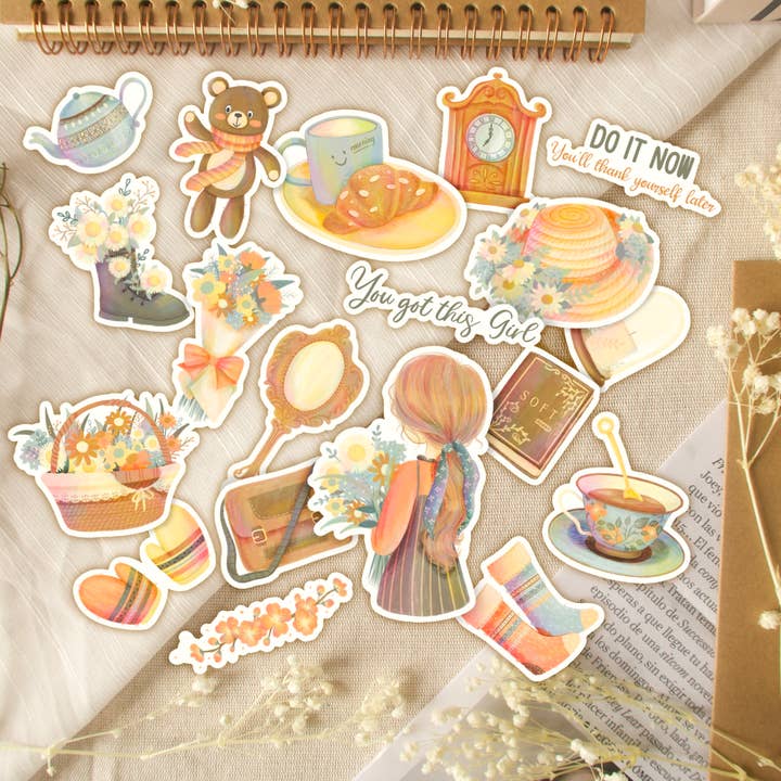 Soft Aesthetics Sticker Pack 20 pcs for wholesale by ponyolaconca