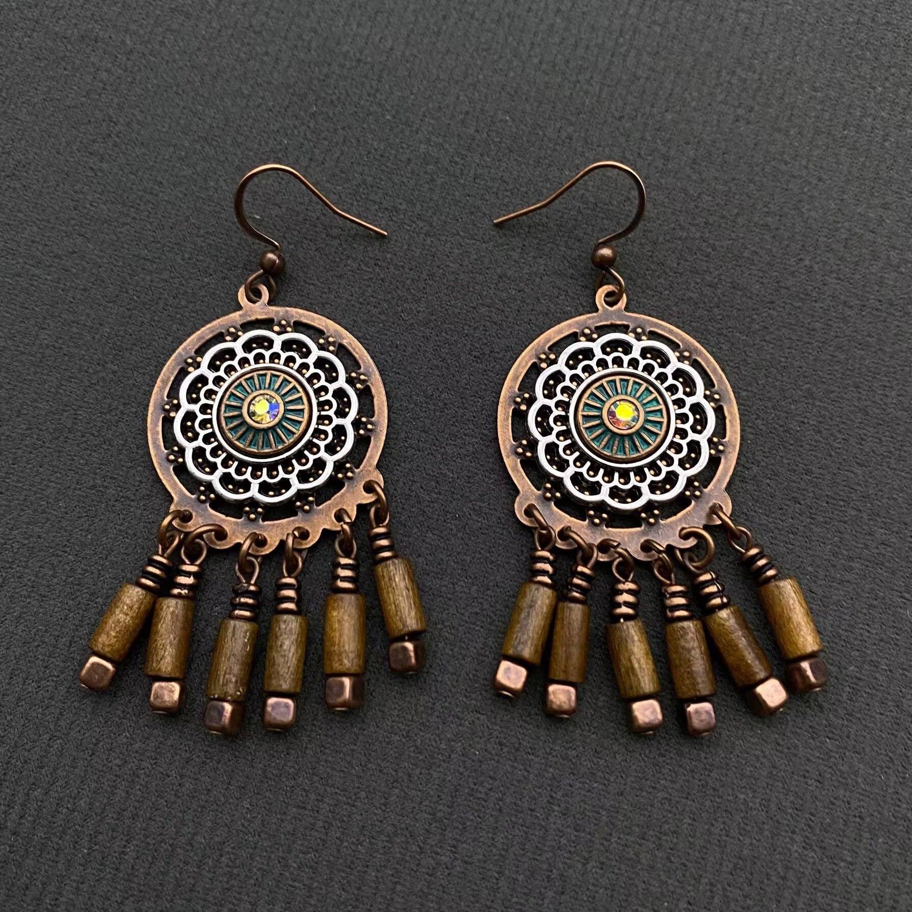 Mio Queena - Wholesale Dangle Earrings - Multiple Styles Vintage Bohemian Dangle Earrings1