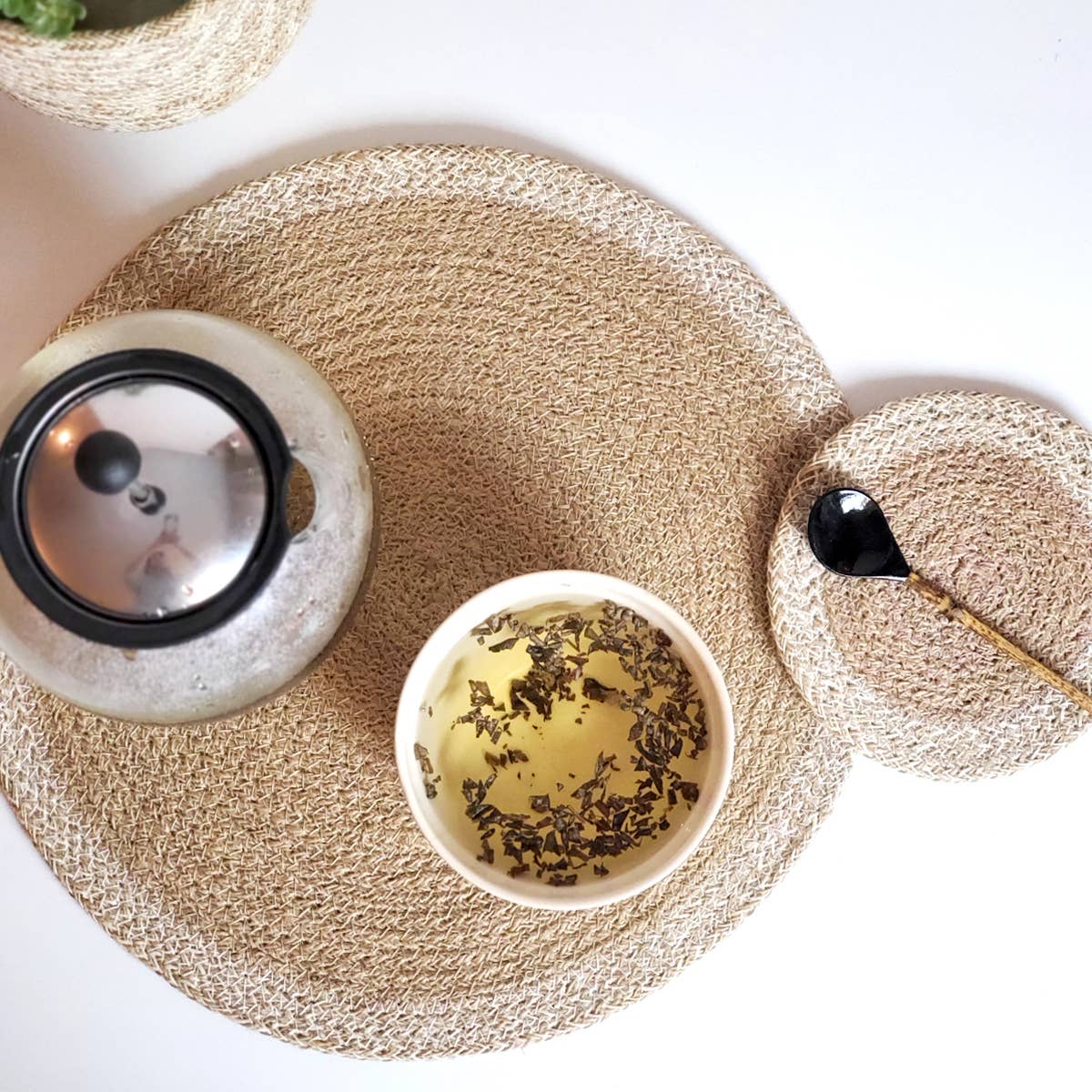 KORISSA - Wholesale Coasters - Handwoven Agora Coaster Trivet-Set of 44