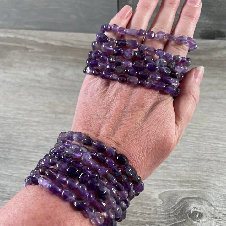 Keystone Crystals - Wholesale Beaded bracelet - Gemstone Nugget Bracelet – Bulk Crystal Jewelry for Retailer50