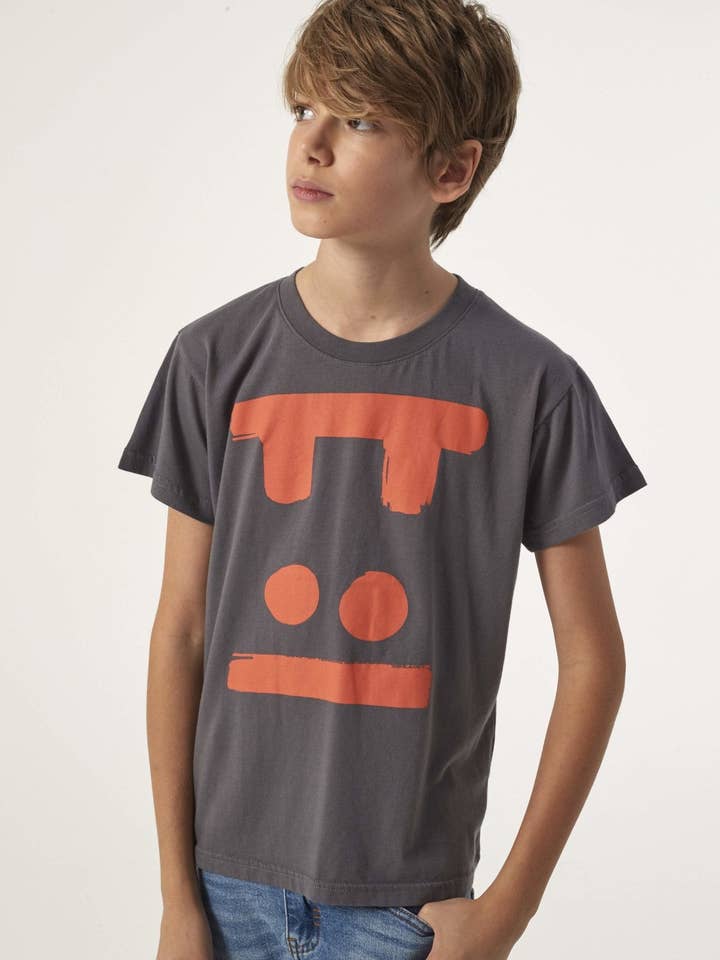 VIRUNGA GRIGIO TGB MAGLIETTA FACCIA (UNISEX) per la vendita all'ingrosso da parte di That Gorilla Brand