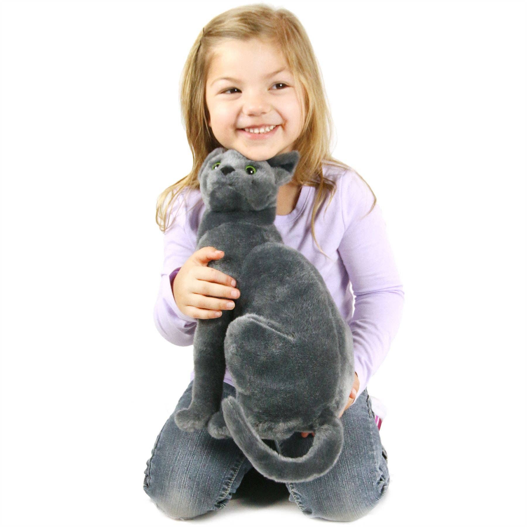 VIAHART Toy Co. - Wholesale Stuffed/Plush Toy - Kids & Baby - Rae The Russian Blue Cat | 13 Inch Stuffed Animal Plush2